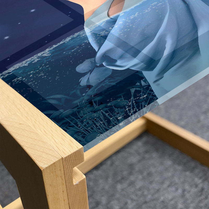 Jaal Sled Coffee Table, 62cm H x 46cm W x 40cm D