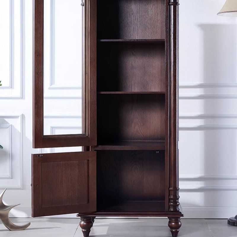 Armoire de rangement en verre