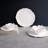 Vida Melamine Lettuce Salad Plate