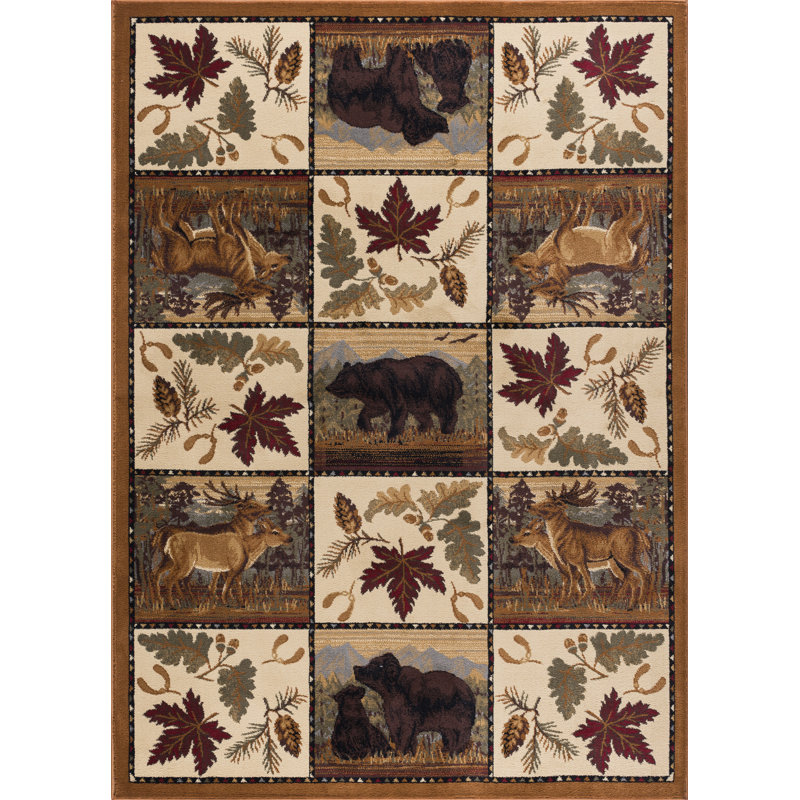 Alers Indoor Rug, Rectangle 2' x 3'