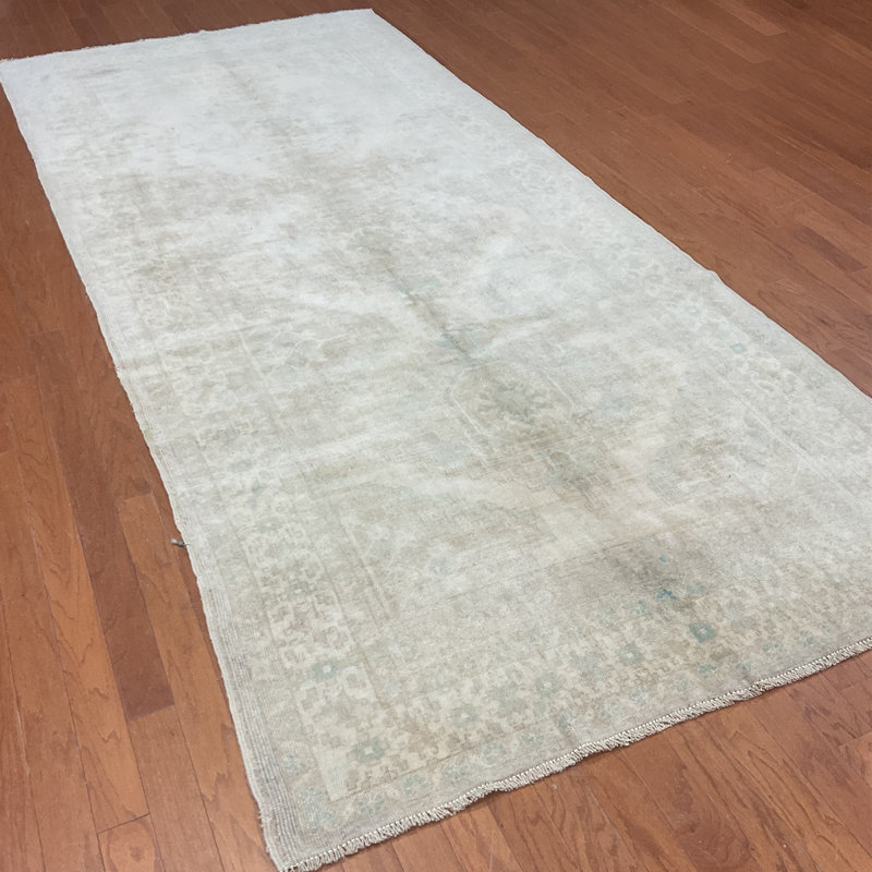 Tapis turc en laine Oushak fabriqué à la main Herat
