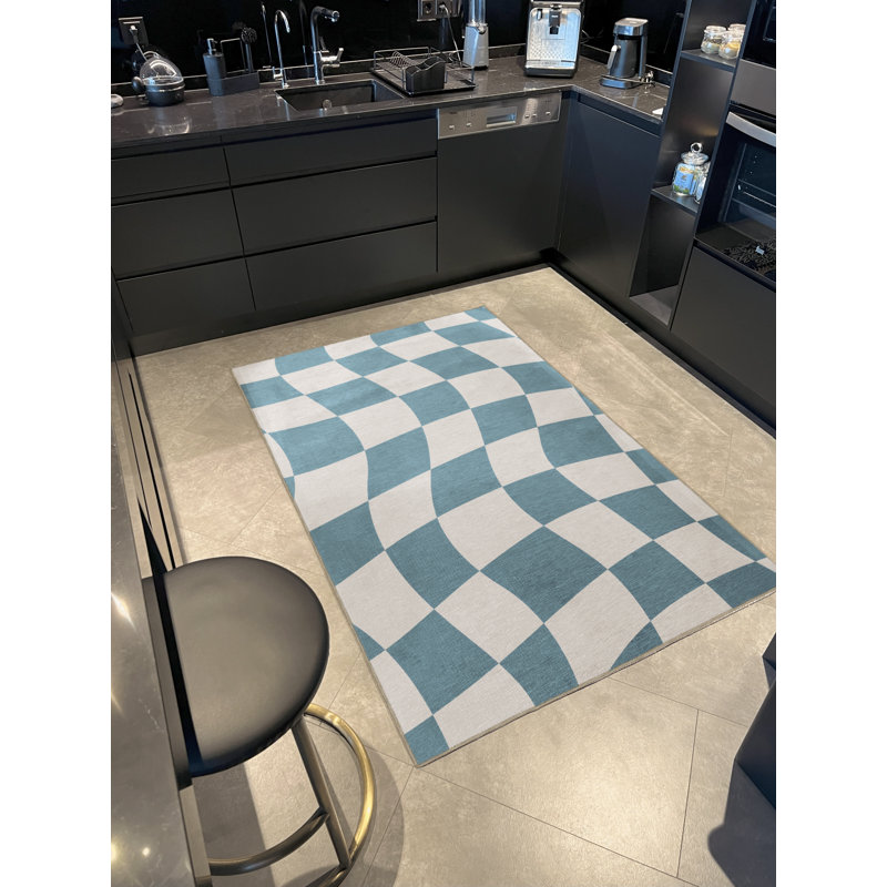 Tapis à motif géométrique Mira, Rectangle 3 pi 11,24 po x 5 pi 10,87 po