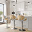 Tabouret de bar moderne pivotant rembourré Marana-1077818781