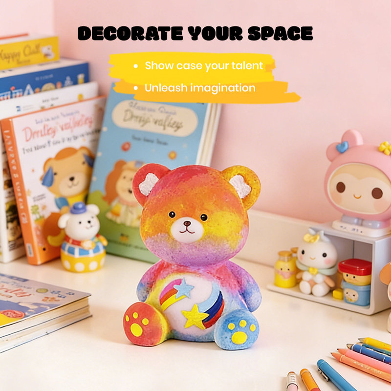 DIY Bear Night Light Craft Painting Kit