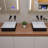 ALFI brand ABRS14SBM Black Matte 14" Square Solid Surface Resin Sink