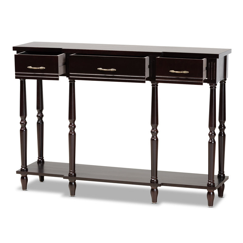 Console Table, Espresso