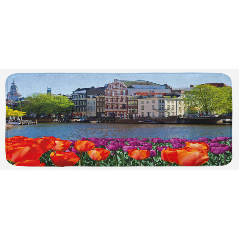 Tapis de cuisine paysage