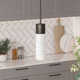 Hubbard Single Light Glass Dimmable Pendant