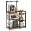 35.4'' Standard Baker's Rack with Microwave Compatibility-1946424308
