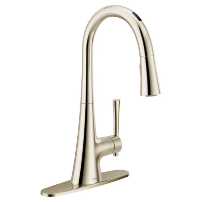 Moen Kurv Single Handle Pulldown Kitchen Faucet with Power Clean Technology