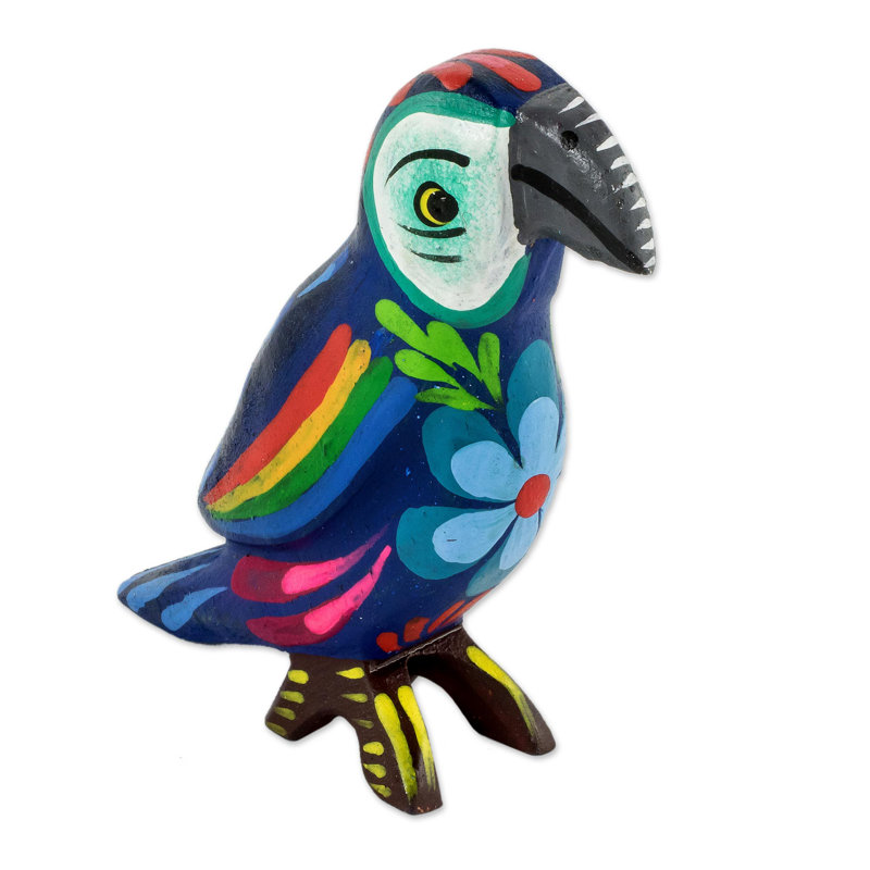 Figurine Ara colorée