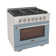 Kucht 36 in. 5.2 cu. ft. Freestanding Gas Range and Convection Oven with True Simmer Burners
