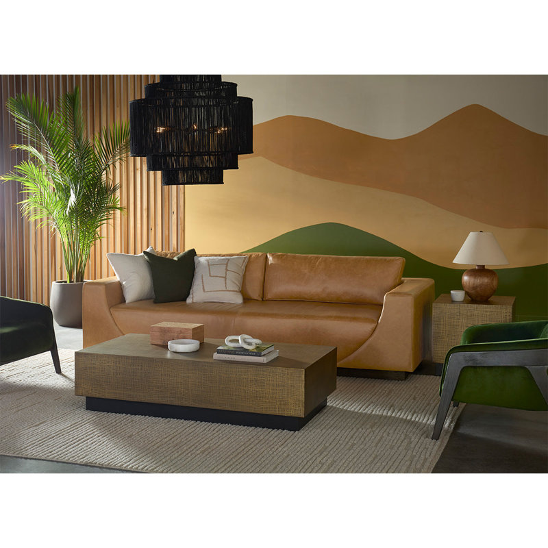 Anakin Sofa, Dark Brown, Tuscany Cognac