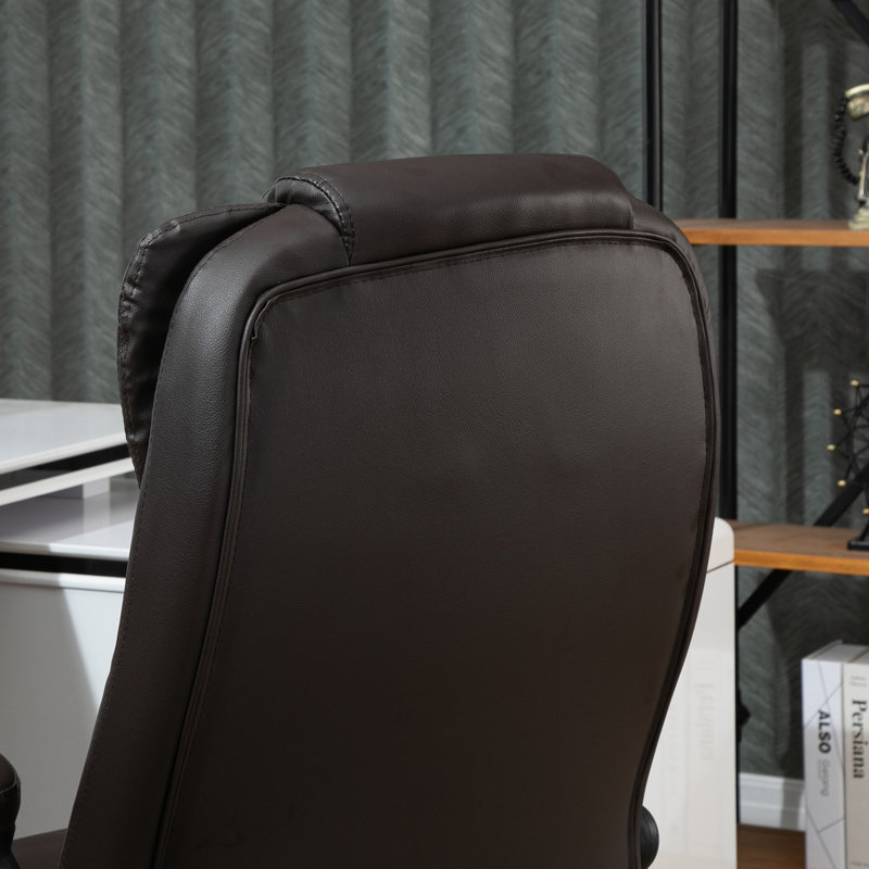 Fauteuil de direction Renaye, Brun