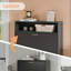 Armoire de rangement pour chaussures moderne 12 paires avec portes, tablettes réglables-899838612