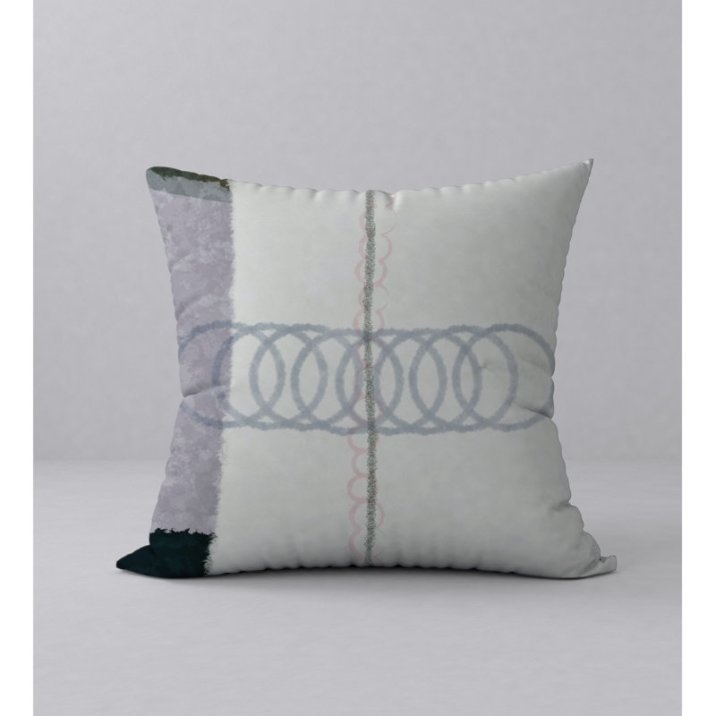 Reversible Throw Pillow, 24" x 24"
