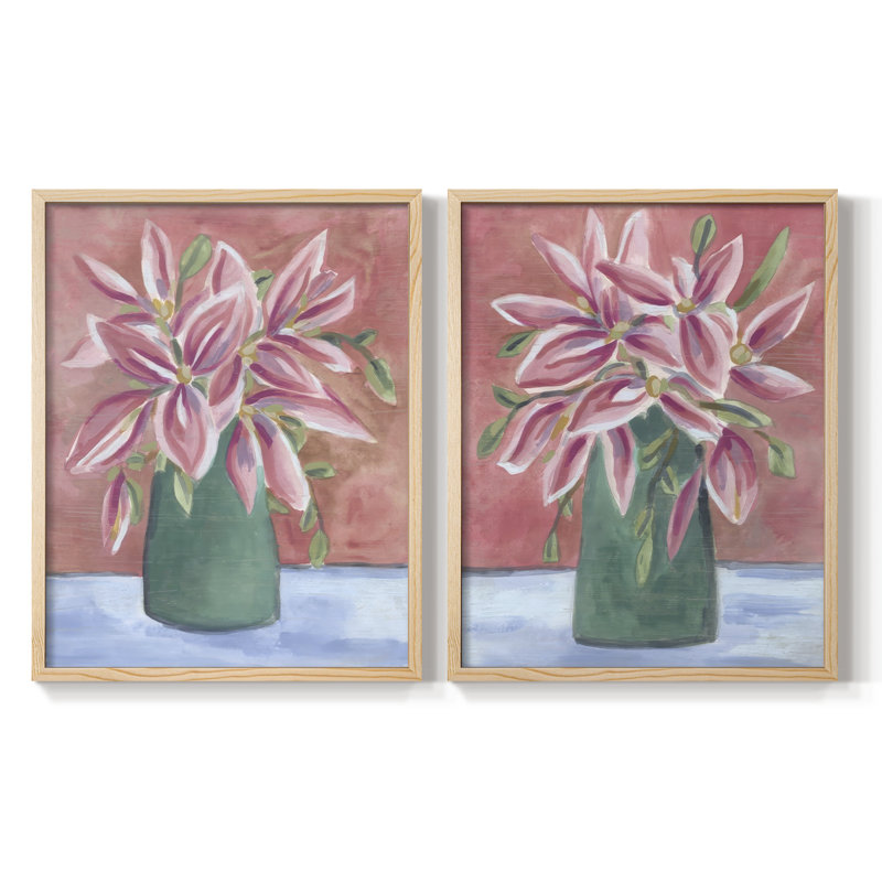 Impression sur jardin I-Premium Garden Parlor - prête à être accrochée - aucun clou requis - aucun clou requis