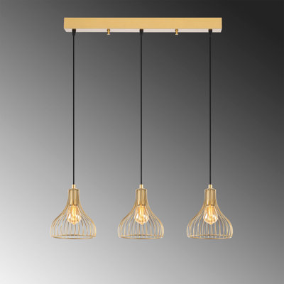 3 - Light Kitchen Island Pendant