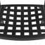 Paire de sièges de patio en aluminium coulé, 2 pièces, noir et anticorrosion, sièges rembourrés confortables, chaise de salle à manger empilable, structure noire, coussins, conception d'espace, coussin de pied antidérapant