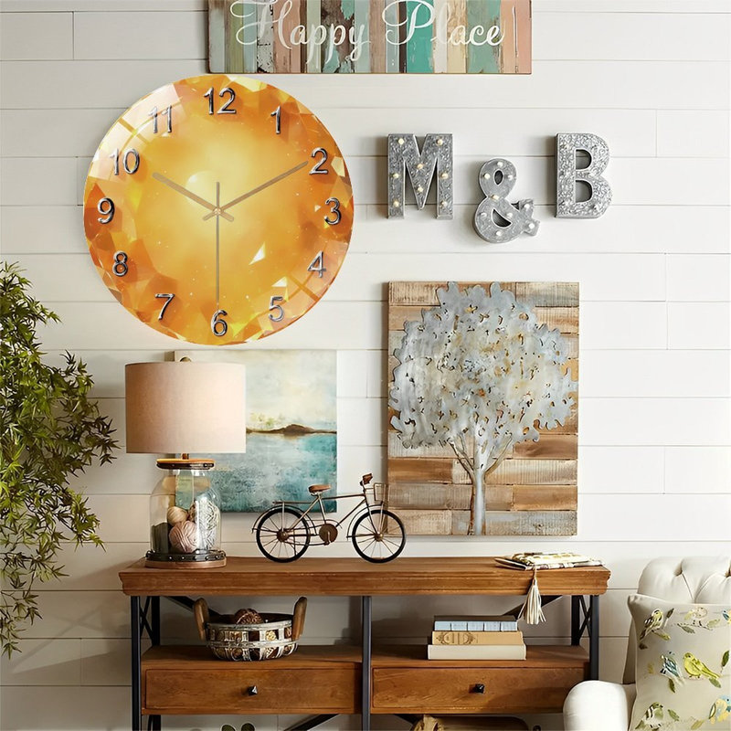 Horloge murale 12 po
