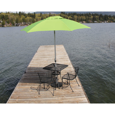 Parasol de marché en aluminium 8,5 pi
