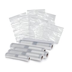 50 Pre-Cut Gallon Sized Vacuum Sealer Bags (11.0 x 15.75)