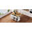 54-Inch Large Kitchen Island With Rubber Wood Drop Leaf, Rolling Storage Cart With 4 Doors, 3 Drawers & Lockable Wheels-457430910