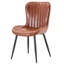 Ensemble de 2 chaises de salle à manger modernes, capitonnées et capitonnées Channel-1009729842-1009729853