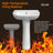 21'' W x 32'' H Modern Pedestal Bathroom Sink Combo in White Vitreous China Ceramic Vessel Basin with Single Hole