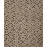Geometric Area Rug in Brown