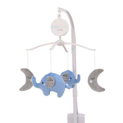 Mobile éclairée sur mon amour éléphants et lunes mobiles Trevion