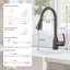 Robinet de cuisine rétractable à poignée simple avec accessoires-51000785