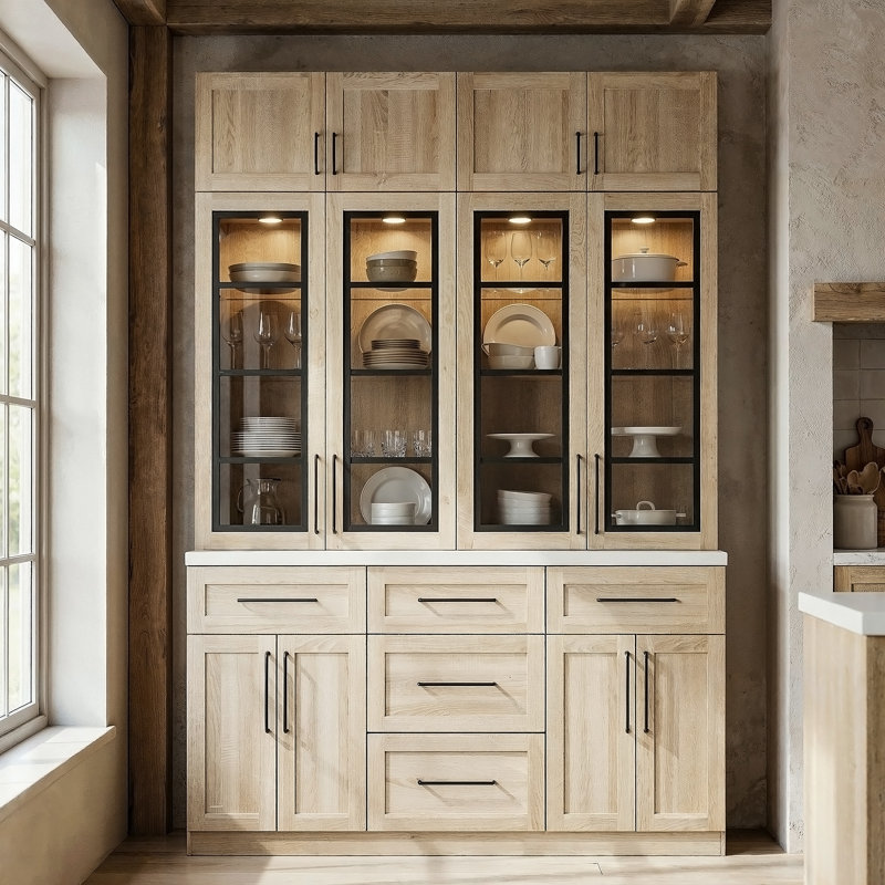 Grande armoire 70 po H 70,8 po