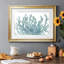 «Blue Macro Coral III», reproduction encadrée de qualité supérieure - prête à être accrochée-1935245584-1935245582