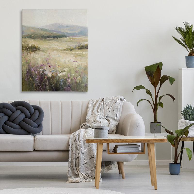 Toile Fields Of Serenity, design par Svetlana Aleynikova, H 30 po x l 24 po