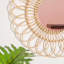 Rattan Flat Wall Mirror