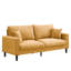Canapé 74 po à haute résilience 74 po, coussin en éponge confortable, cadre en bois pour la décoration intérieure - chambre orange, bureau, base, salon, appartement-1661060701