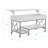 Savir Lift Top Coffee Table with Wheels and Metal Frame