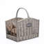 Wicker Log Basket with Handle