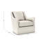 Arcadia English Arm Swivel Chair-1076435117