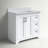 Moore 36'' Single Bathroom Vanity with Engineered Marble Top-465482811