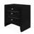 Lucille Black Nightstand-1729302305