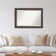 Wood Flat Wall Mirror