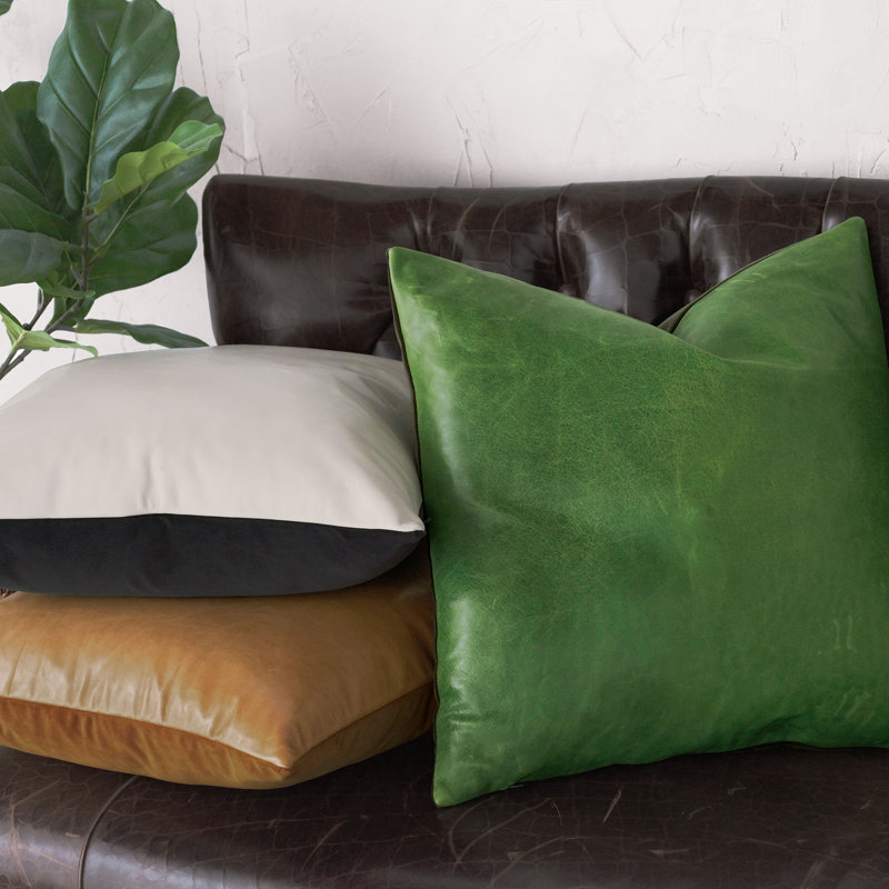 Tudor Square Pillow Cover & Insert, Kelly Green