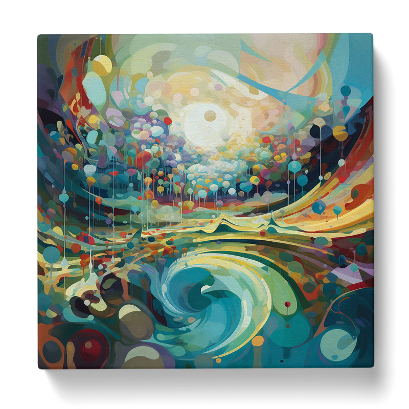 Modern Wall Art - Wrapped Canvas - Framed Print