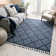 Loop-De-Loop Geometric Synthetic Area Rug