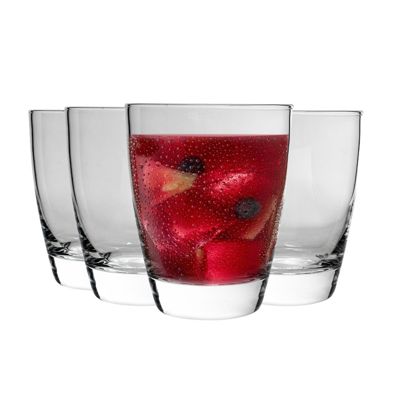Double Whisky Glasses - 375ml, 4