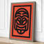 Tribal Mask Geometric - Wrapped Canvas-1022146334-1022146305