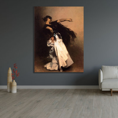 ArtDirect Sargent, John Singer Gallery Wrapped Canvas Art Titled: Spanish Dancer