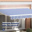 17 Stories Polyester Cover Retractable Patio Awning-1080963624-1080963652